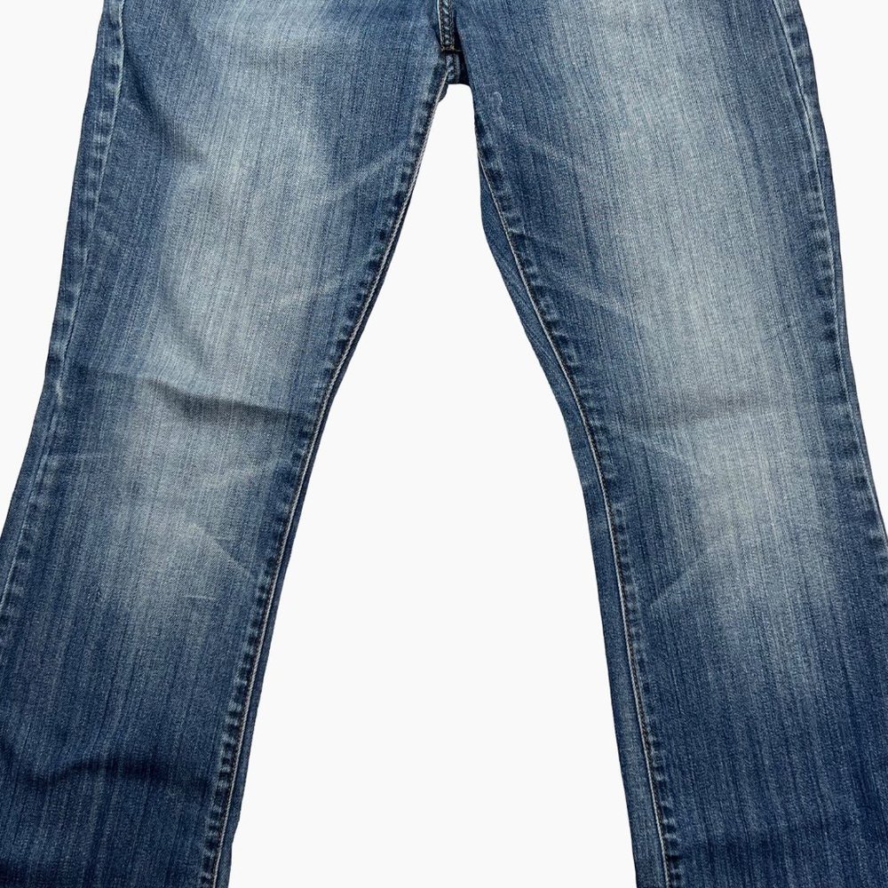 Lucky Brand Sofia Boot Low Rise Denim Jeans Size 8 Women - Picture 3 of 11